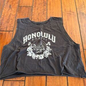 HOLLISTER GRAPHIC MUSCLE TANK